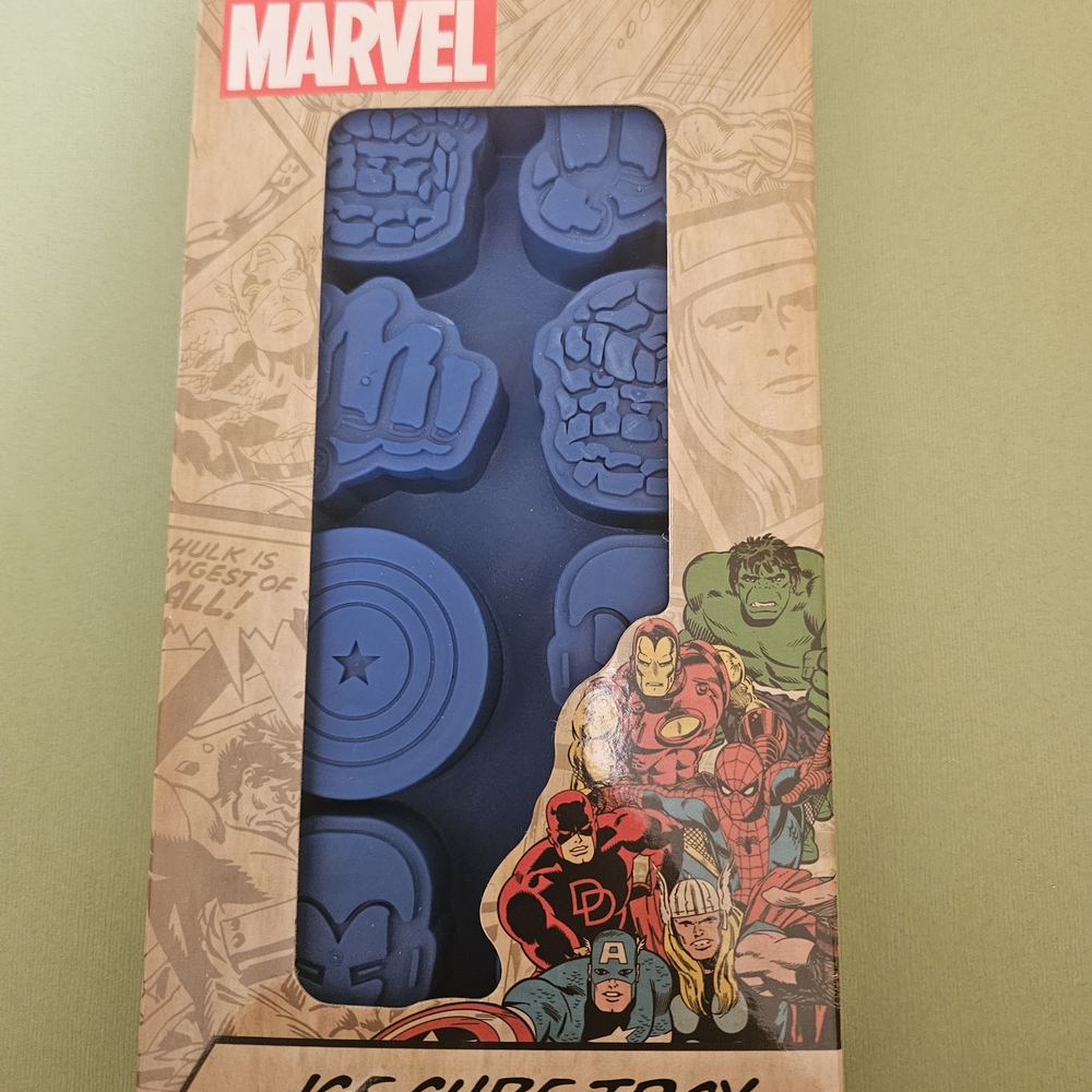 Marvel Blue Superhero Ice Mold